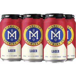 Photo of Mismatch Brew Lager Can