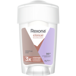 Photo of Rexona Women Clinical Protection Antiperspirant Gentle Dry 45ml