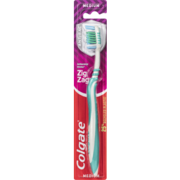Photo of Colgate Zig Zag Manual Toothbrush, 1 Pack, Soft Bristles, Antibacterial Bristles 1pk