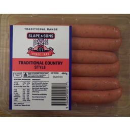Photo of Slape & Sons Traditional Country Style Thin Sausages 480g