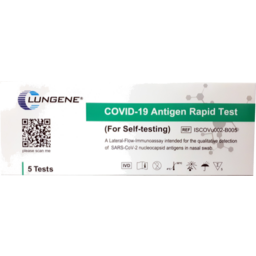 Photo of Lungene Covid-19 Antigen Rapid Test Nasal Swab 5 Pack