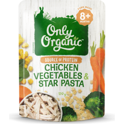 Photo of Only Organic Chicken, Vegetables & Pasta 8+ Months