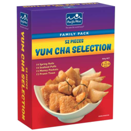 Photo of Pacific West Yum Cha Selection Mega Value Pack 52pk 864gm