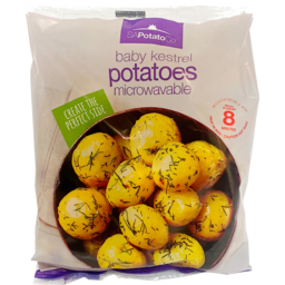 Photo of Baby Kestrel Microwave Potatoes 500g