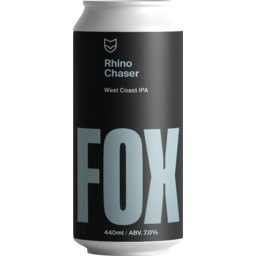 Photo of Fox Friday Brewing Rhino Chaser West Coast IPA