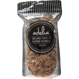 Photo of Adelia Organic Fruit Almond Granola 450gm 