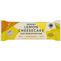 Photo of Ceres Organics Raw Wholefood Snack Bar Lemon Cheesecake