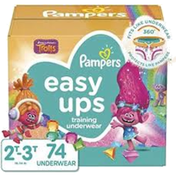 Photo of Diaper Pampers E/Ups 2t3t Girl
