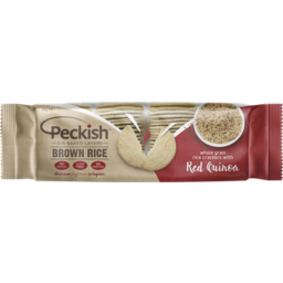 Photo of Peckish Brown Rice With Red Quinoa Rice Crackers 90g