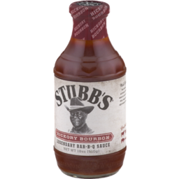 Photo of Stubb's All-Natural Bar-B-Q Sauce Hickory Bourbon 