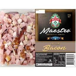 Photo of Bertocchi Maestro Diced Bacon 300g