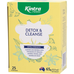 Photo of KINTRA FOODS Detox & Cleanse Tea 25 Bags