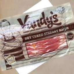 Photo of Vandy Dry Cure Streaky Bacon 250g