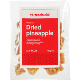 Photo of Trade Aid Dried Pineapple 100g
