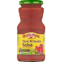 Photo of Old El Paso Mild Salsa Thick N Chunky  375gm