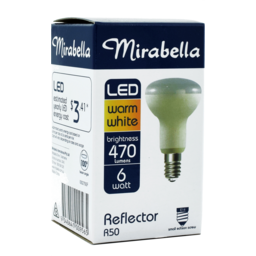 Photo of Mirabella LED R50 Small Edison Screw Warm White 6W