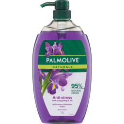 Photo of Palmolive Naturals Anti Stress With Ylang Ylang & Iris Body Wash 1l