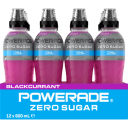 Photo of Powerade Zero Sugar Blackcurrant 600ml