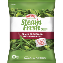 Photo of Heinz Steam Fresh Beans, Broccoli & Sugar Snap Peas