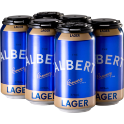 Photo of Albert Brewery Lager 6x375ml