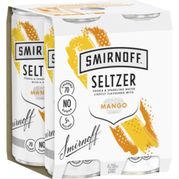 Photo of Smirnoff Seltzer Mango 4p