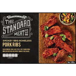 Photo of The Standard Meat Co Pork Rib Bonless Smokey BBQ 400gm