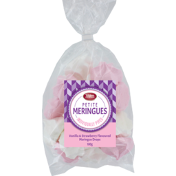 Photo of Baker's Collection Vanilla & Strawberry Meringues 100g