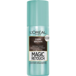 Photo of L'oréal Paris Magic Retouch Temporary Root Concealer Spray - Dark Brown(Instant Grey Hair Coverage) 