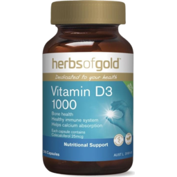 Photo of Herbs Of Gold Vitamin D3 1000