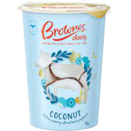 Photo of Brownes Yoghurt Natural Coconut