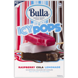 Photo of Bulla Icy Pops Ice Blocks 10 Pack 700ml