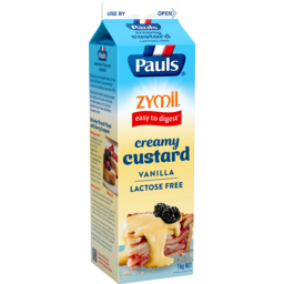 Photo of Pauls  Zymil Vanilla Custard 1kg