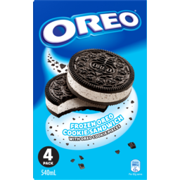 Photo of Oreo Frozen Cookie Sandwich With Oreo Biscuit Pieces Ice Creams
