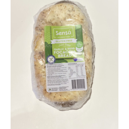 Photo of Senza Gluten Free Focaccia Garlic & Herb 250gm