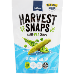 Photo of Calbee Harvest Snaps Pea Crisps Original Salted 120g
