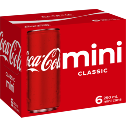 Photo of Coca Cola Can 250ml 6pk