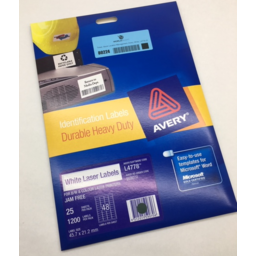 Photo of Ticket, Stock Location Management, Avery, White, 1200 labels (25P x )