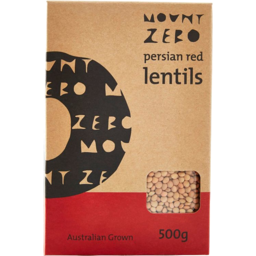 Photo of Mount Zero Lentils - Persian Red