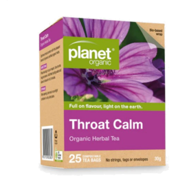Photo of PLANET ORGANIC Org Throat Calm Tea 25 Bags