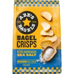 Photo of Abe's Real Bagel Crisps Marlborough Sea Salt