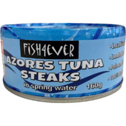 Photo of Fish 4 Ever Azores Tuna Steaks in Spring water