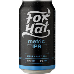 Photo of Fox Hat Metric IPA Cans