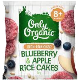 Photo of Only Organic Rice Cake Blueberry & Apple