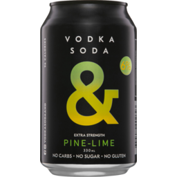 Photo of Ampersand Vodka Soda & Pine Lime Bottle