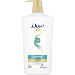 Photo of Dove Nourishing Moisture Shampoo For Dry Hair With Pro Moisture Complex 820ml