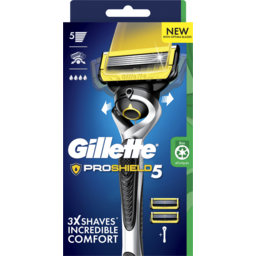 Photo of Gillette Fusion Proshield Flexball Razor Handle + 2 Cartridges, Shave Care