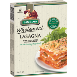 Photo of San Remo Wholemeal Lasagna