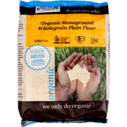 Photo of Kialla Pure Foods Kialla Pure Foods Plain Flour Organic Stoneground Wholegrain 1kg