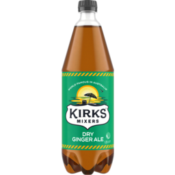 Photo of Kirks Dry Ginger Ale Bottle 1.25l
