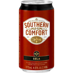 Photo of Southern Comfort & Cola Can 24.0x375ml